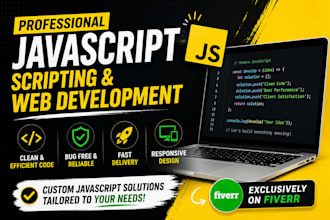 develop custom javascript scripts and web solutions