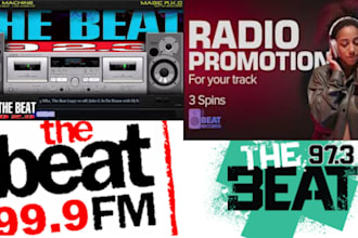 air your pop, hip hop, rap song on the beat 97 radio dallas, promote viral
