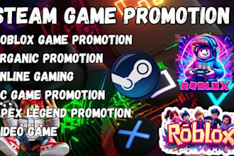handle your steam game promotion and get steam review