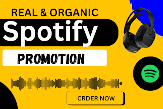 real and organic USA targeted spotify music promotion to boost monthly listener