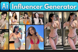 create ai influencer model customized realistic for instagram