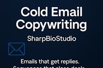 craft high converting cold emails that get replies and drive conversions