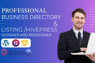 build business directory listing wordpress website using hivepress and voxel