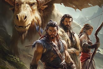draw fantasy characters and illustration for board game ,card game, rpg and book