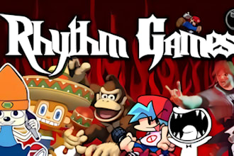 create rhythm music game custom track gameplay video game kids game educational
