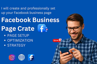 create and professionally set up your facebook business page