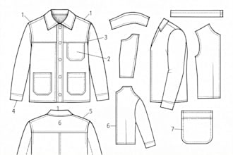 custom bag clothes pattern design sewing patterns for manufacturing production