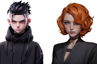 sculpt 3d model, characters, miniatures, action figures and toys for 3d printing