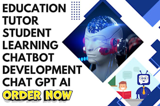 create education chat bot student learning chat bot gpt tutor chat bot ai