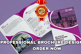 do company profile, business proposal, bifold and trifold, brochure design