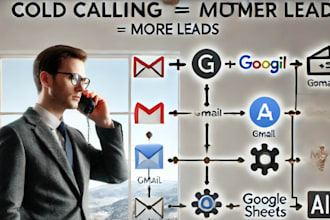 janitorial cold calling, janitorial cleaning services, n8n expert, automation