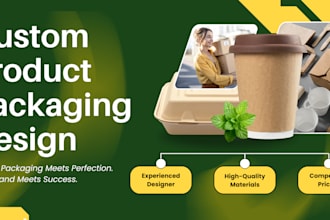 do custom product packaging design mailer box subscription box gift 3d mockup