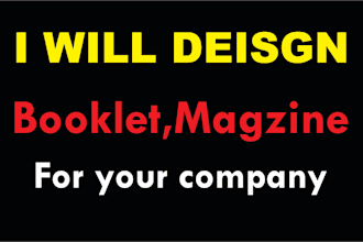creative booklets, catalogs, and magazines