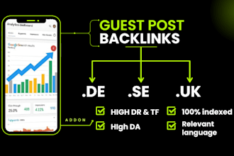 create de se uk high authority seo dofollow contextual guest post backlinks
