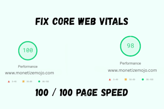 fix core web vitals fast boost SEO speed google ranking