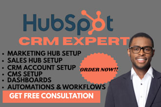 be certified hubspot expert for marketing hub sales, service hub cms automation