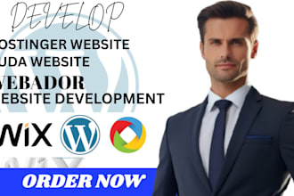 develop webador hostinger website duda ecommerce showit website