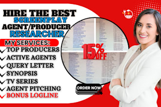 find active agents for movie script screenplay tv series film script synopsis