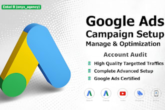 do a complete google ads audit and optimization