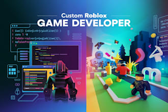 design and develop addictive roblox games with custom scripts and unique feature