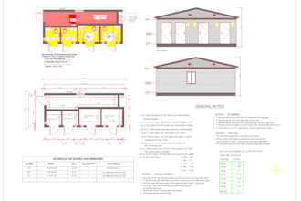 draw a professional autocad 2d floor plan expert
