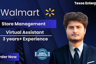 be your walmart VA, walmart dropshipping and 2 step dropshipping VA