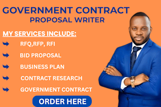craft a winning bid proposal, rfp, rfq, rfi, grant proposal, government contract