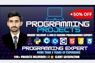 do java, cpp, c sharp coding assignment, projects with sql, dsa, design pattern