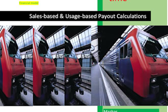 calculate royalty, profit share, or dividend based on sales or usage
