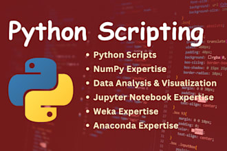 do python scripts, projects and tasks
