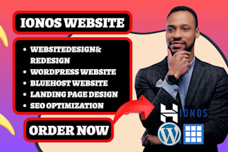 design ionos website bluehost website ionos godaddy wordpress website