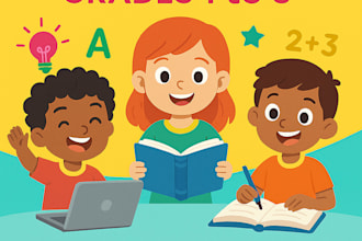 teach students science,maths and  english