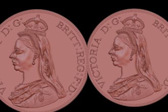 do bas relief 3d coin model medallion pendant coin design cnc design wall art