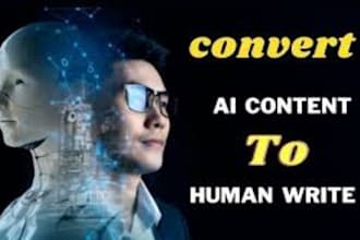 humanize your ai or chatgpt content like article stories etc