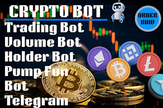 do custom telegram and discord bot developer for trading automation