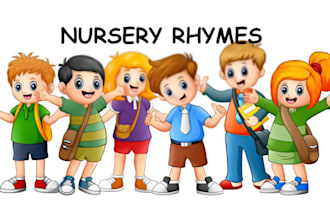 compose and produce kids nursery rhymes, children music, youtube intro, jingle