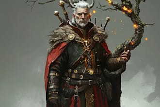 dnd character art and dnd character art
