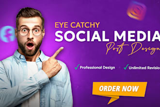 design social media post