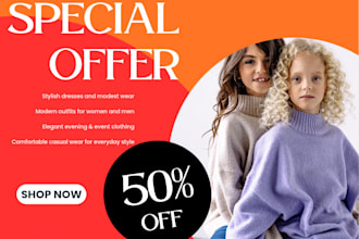 design professional flyers, posters or social media