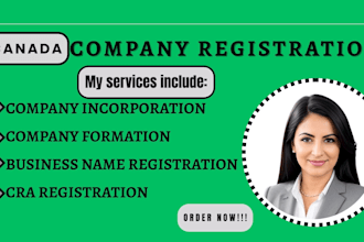 canada company registration incorporation, cra, for residents and non residents
