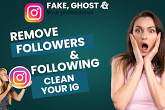 safely remove ghost fake and bot followers from your instagram