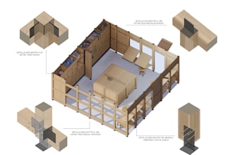 create architectural sections with detailing