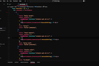fix bugs and update your HTML, javascript, python, react js, PHP or laravel code