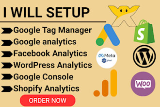 connect google, meta tracking pixel API into shopify, wordpress, wix website