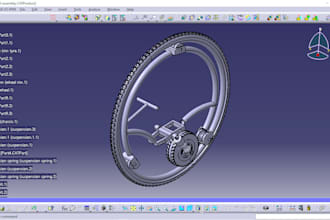 provide 3d cad design and modeling services for your project