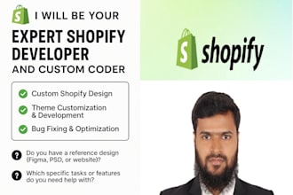 customize, fix, and code your shopify store with liquid, HTML, CSS, js