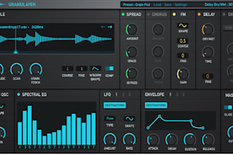 develop custom cross platform vst audio plugin, vst audio plugin, vst3, gui kit