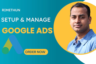 create and  manage profitable google ads campaigns