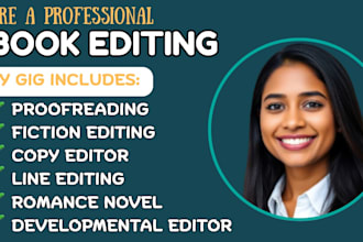 proofread, developmental edit, format memoir, fiction novel, nonfiction,