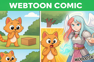 do webtoon comic artist anime manga manhwa storyboard cover art